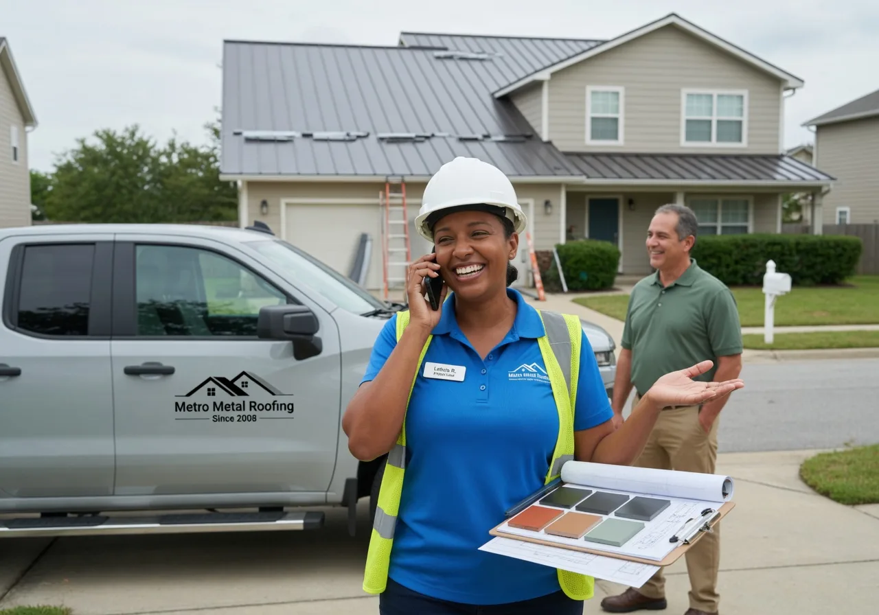 Storm Damage Metal Roof Repair in Buck Creek, IN